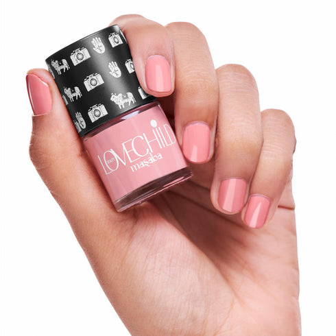 LoveChild Gulaabish  Breathable Baby Pink Glossy Nail Paint